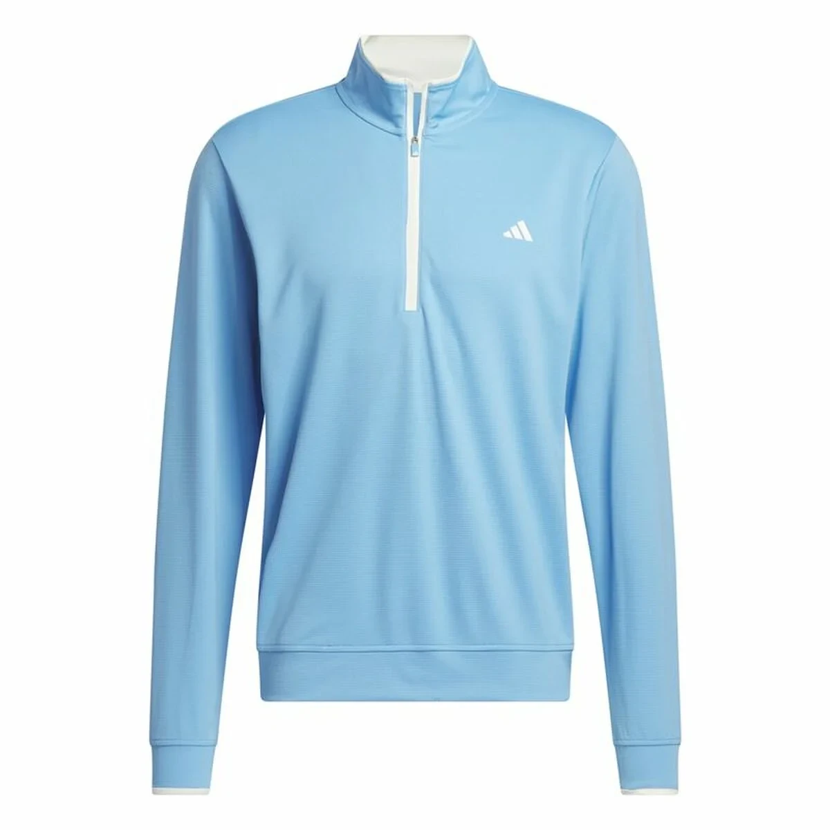 Sudadera sin Capucha Hombre Adidas Lightweight Half-Zip Azul Agua L