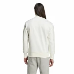 Sudadera sin Capucha Hombre Adidas City Es e Fleece Half-Zip Blanco XXL