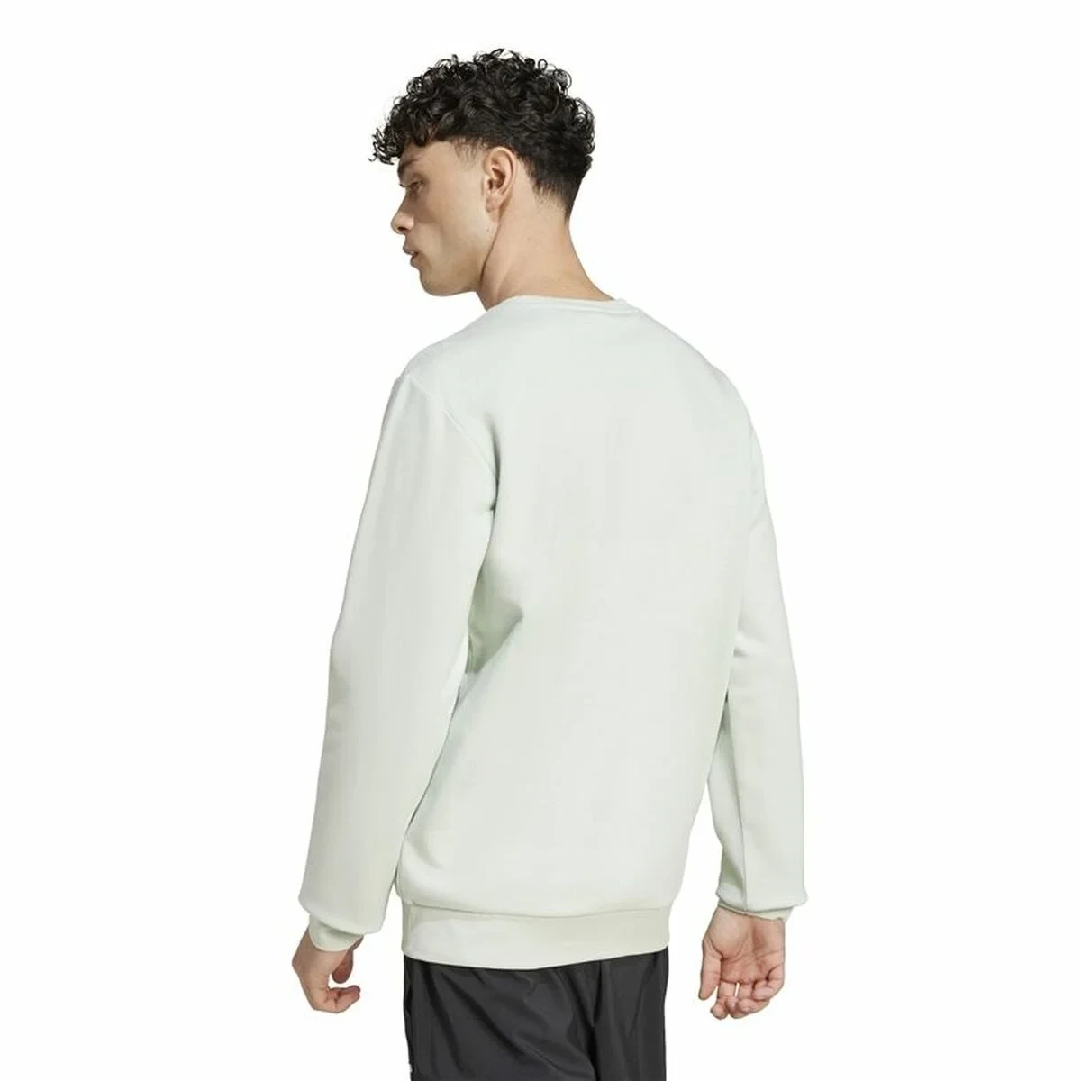 Sudadera sin Capucha Hombre Adidas Essentials Verde XXL