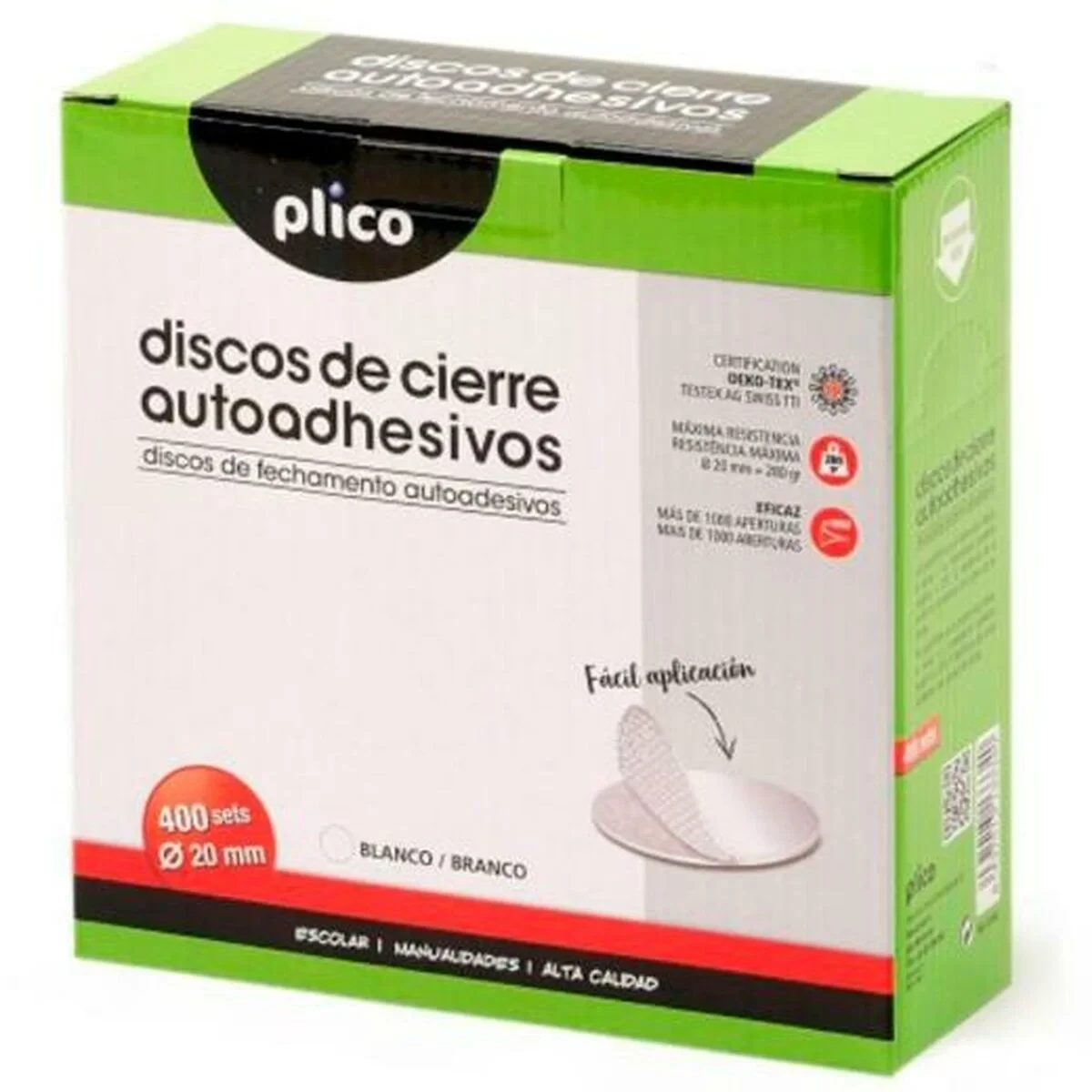 Adhesivos PLICO 400 Piezas