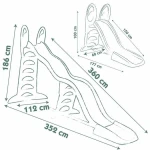 Tobogán de Agua Smoby Super Megagliss