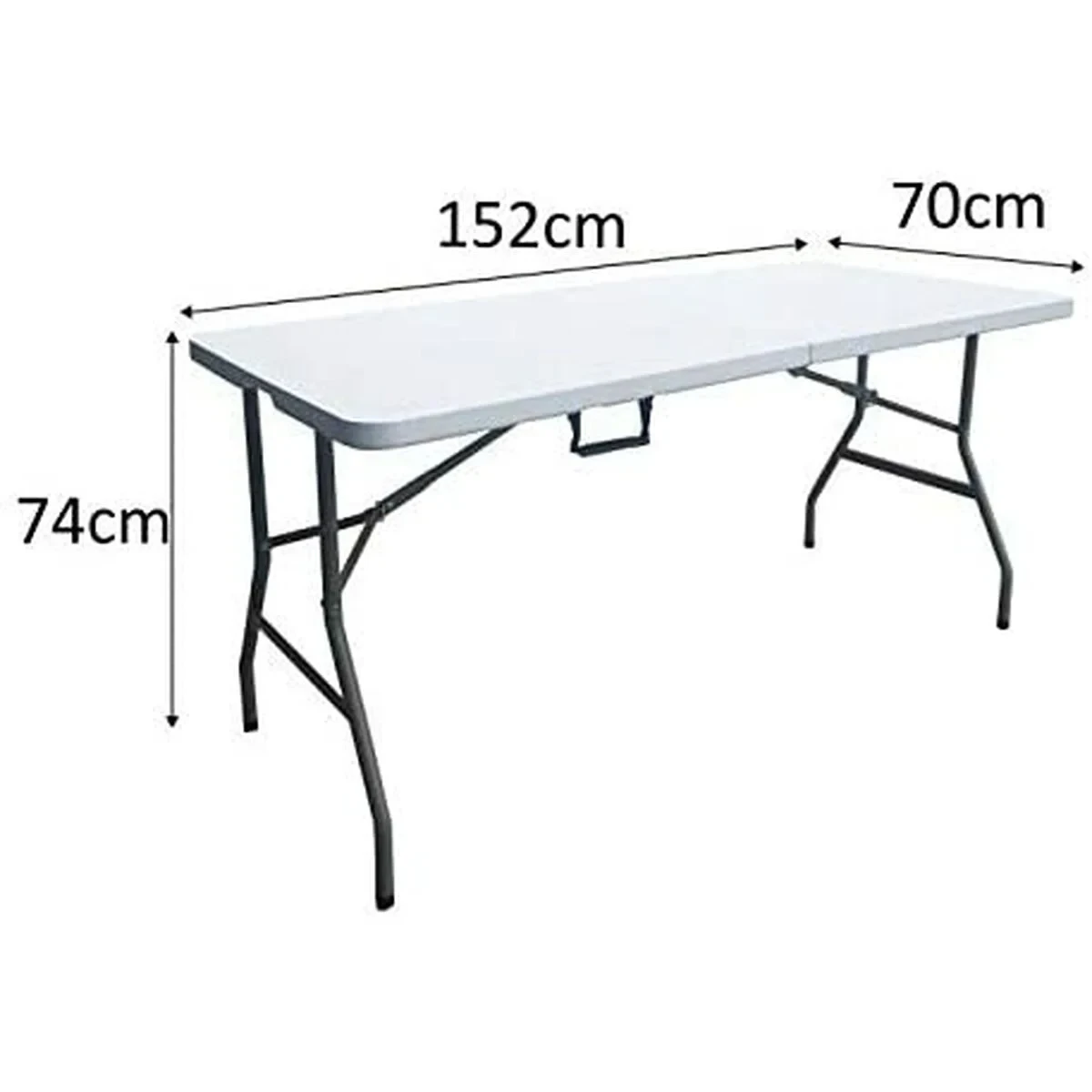 Mesa Plegable ZJF152CZ 152 x 70 x 74 cm
