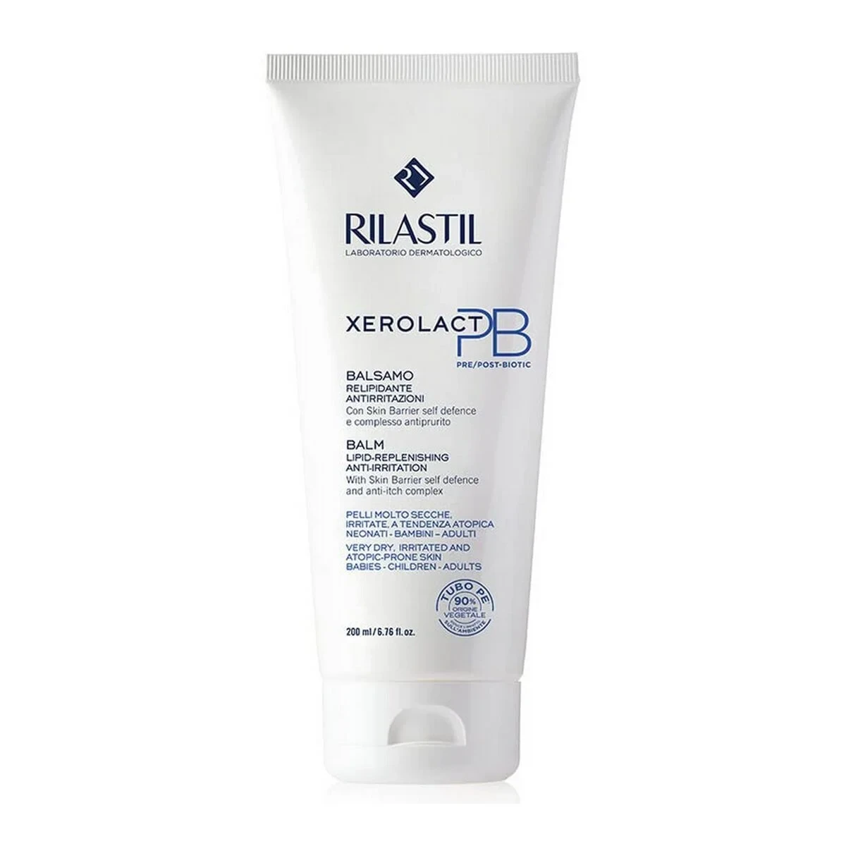Crema Reparadora para Bebés Rilastil Xerolact Pb 200 ml