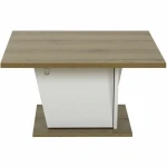 Mesa de Centro Diagone Blanco Roble 69 x 69 x 38 cm
