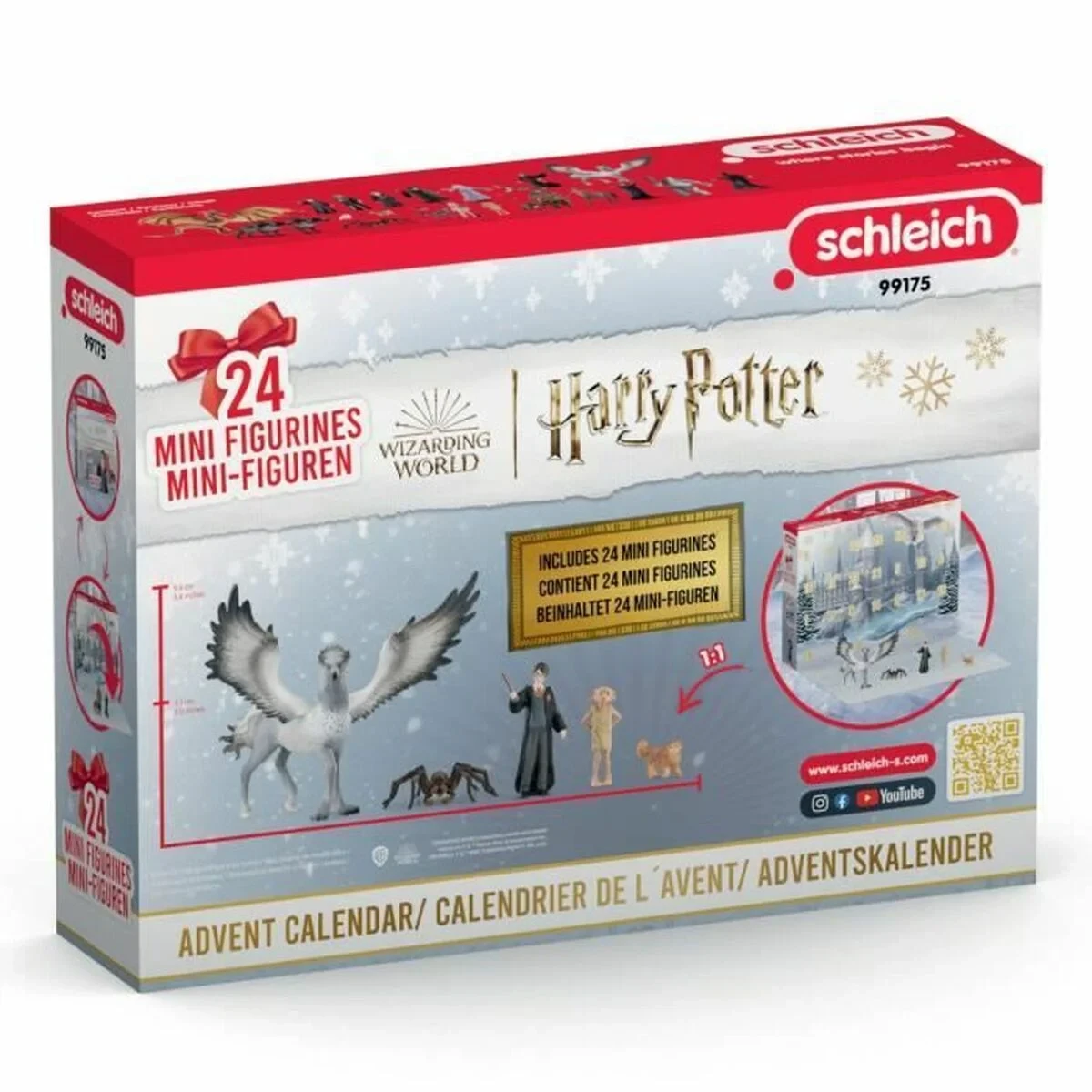Calendario de Adviento Schleich 99175 Harry Potter Plástico 24 Piezas