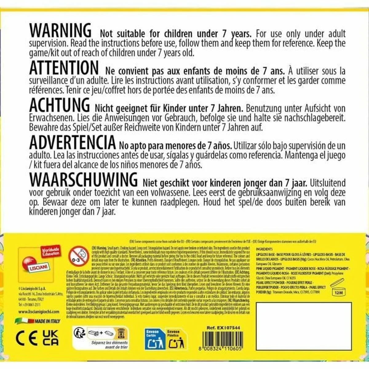 Juego de Manualidades Lisciani Giochi The Moon Academy Moon Crystal Pendants