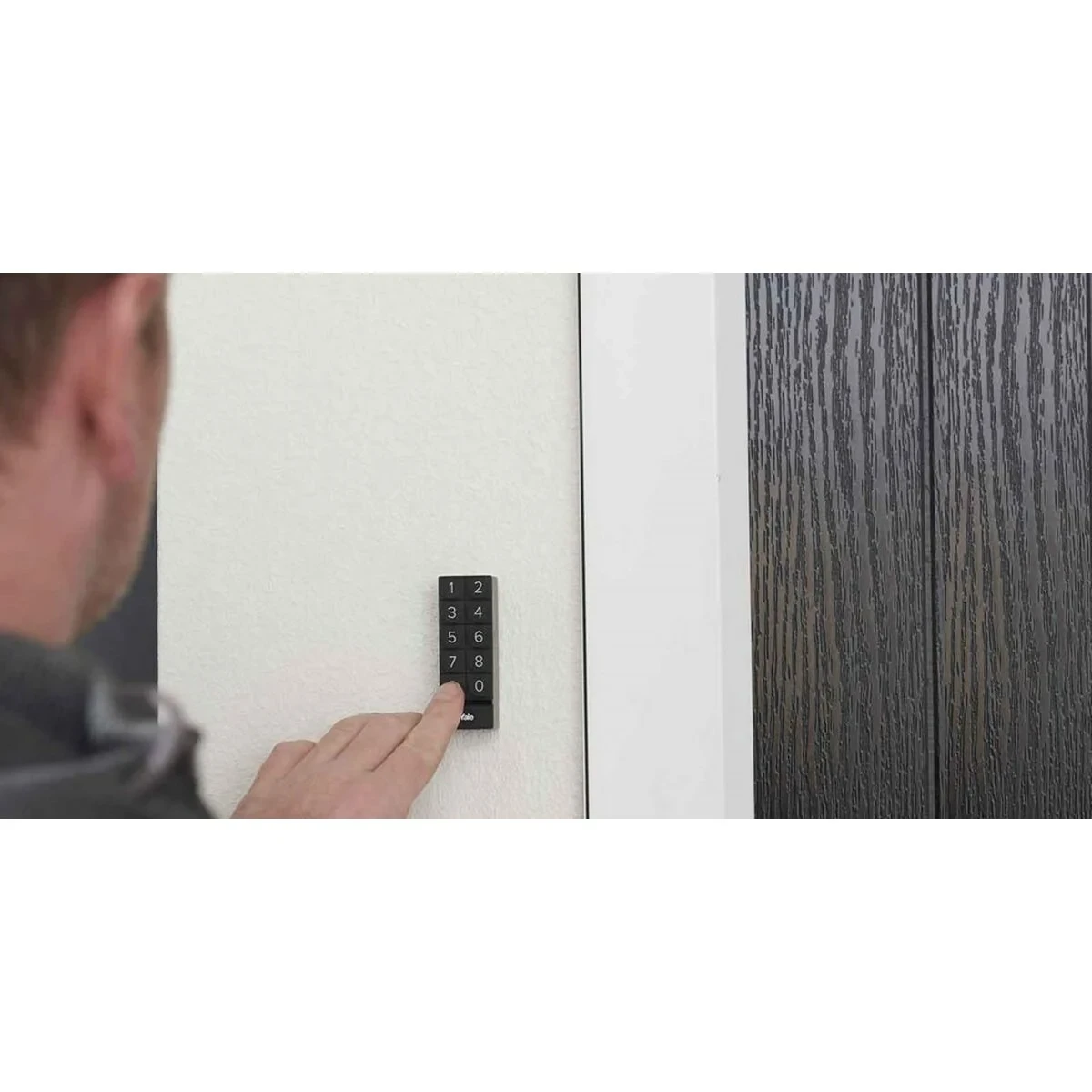 Candado de llave Yale 05/301000/BL Metal Plástico Rectangular