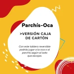 Tablero de Parchís y Oca Cayro Multicolor 250 g