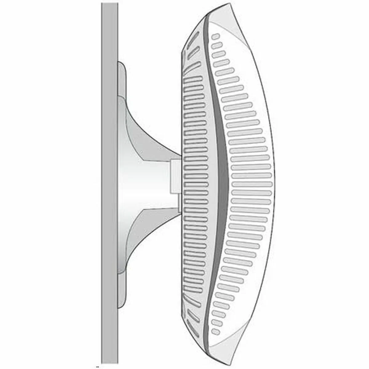 Soporte HPE JW046A Negro Metal