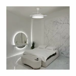 Ventilador de Techo CristalRecord SUPERECO RETRAC 45W MD Transparente