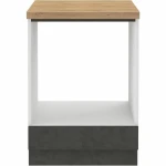 Mueble para horno Gris 60 x 51,6 x 85 cm