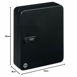 Caja de seguridad en forma de Libro Yale YKB/200/CB2 Metal