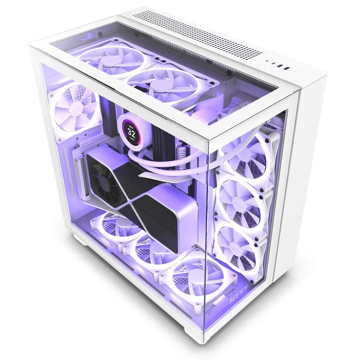 Caja Semitorre ATX NZXT CM-H91EW-01 Blanco