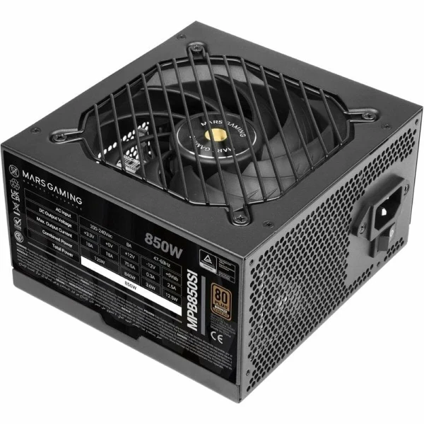 Fuente de Alimentación Mars Gaming MPB850SI ATX 850 W 80 Plus Bronze