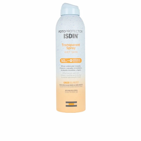 Protector Solar Corporal en Spray Isdin Transparent Spf 50 250 ml