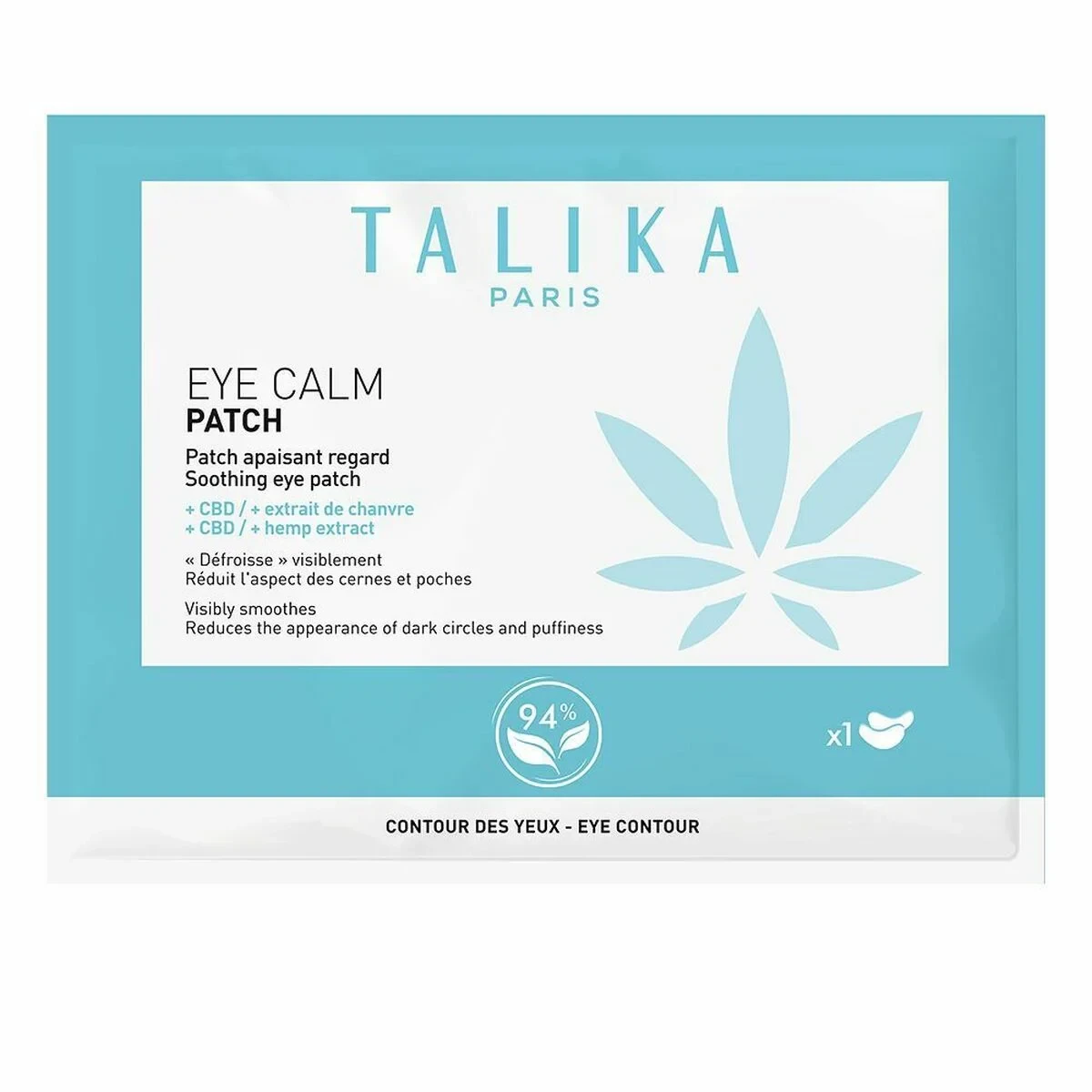 Parches Antiarrugas para el Contorno de Ojos Talika Eye Calm Monodosis