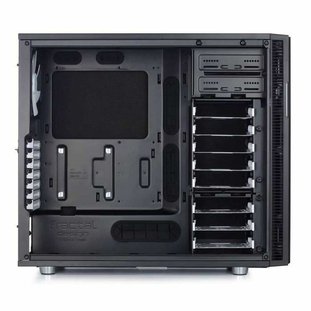 Caja Semitorre ATX Fractal Define R5 Blanco Negro