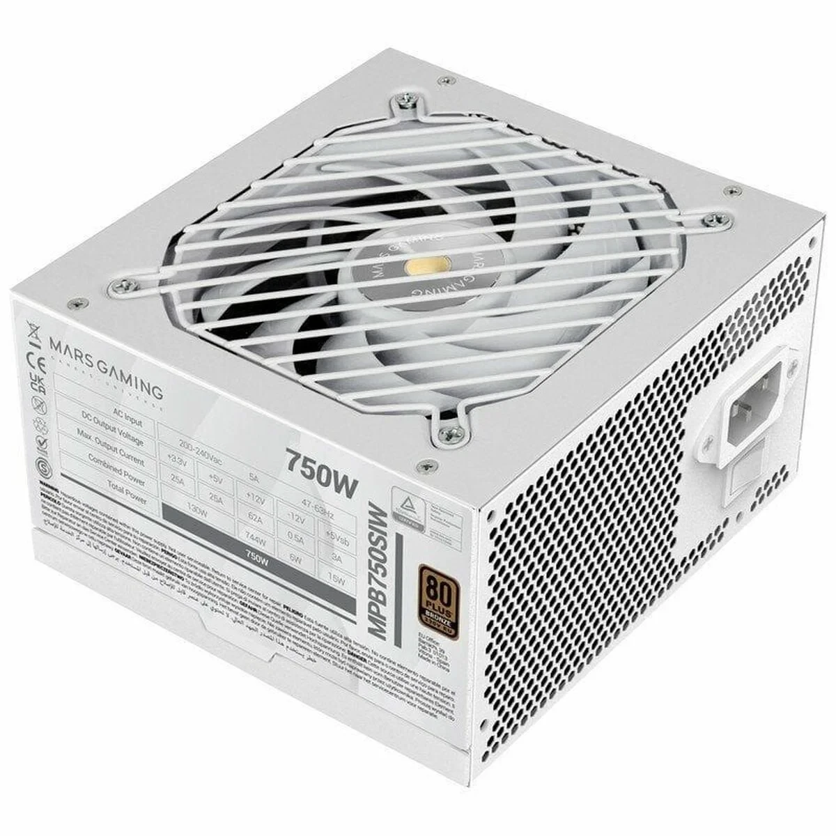 Fuente de Alimentación Mars Gaming MPB750SIW ATX 750 W 80 Plus Bronze
