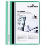 Dosier Durable Fástener Duraplus Transparente Verde A4 (25 Unidades)