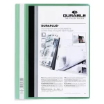 Dosier Durable Fástener Duraplus Transparente Verde A4 (25 Unidades)