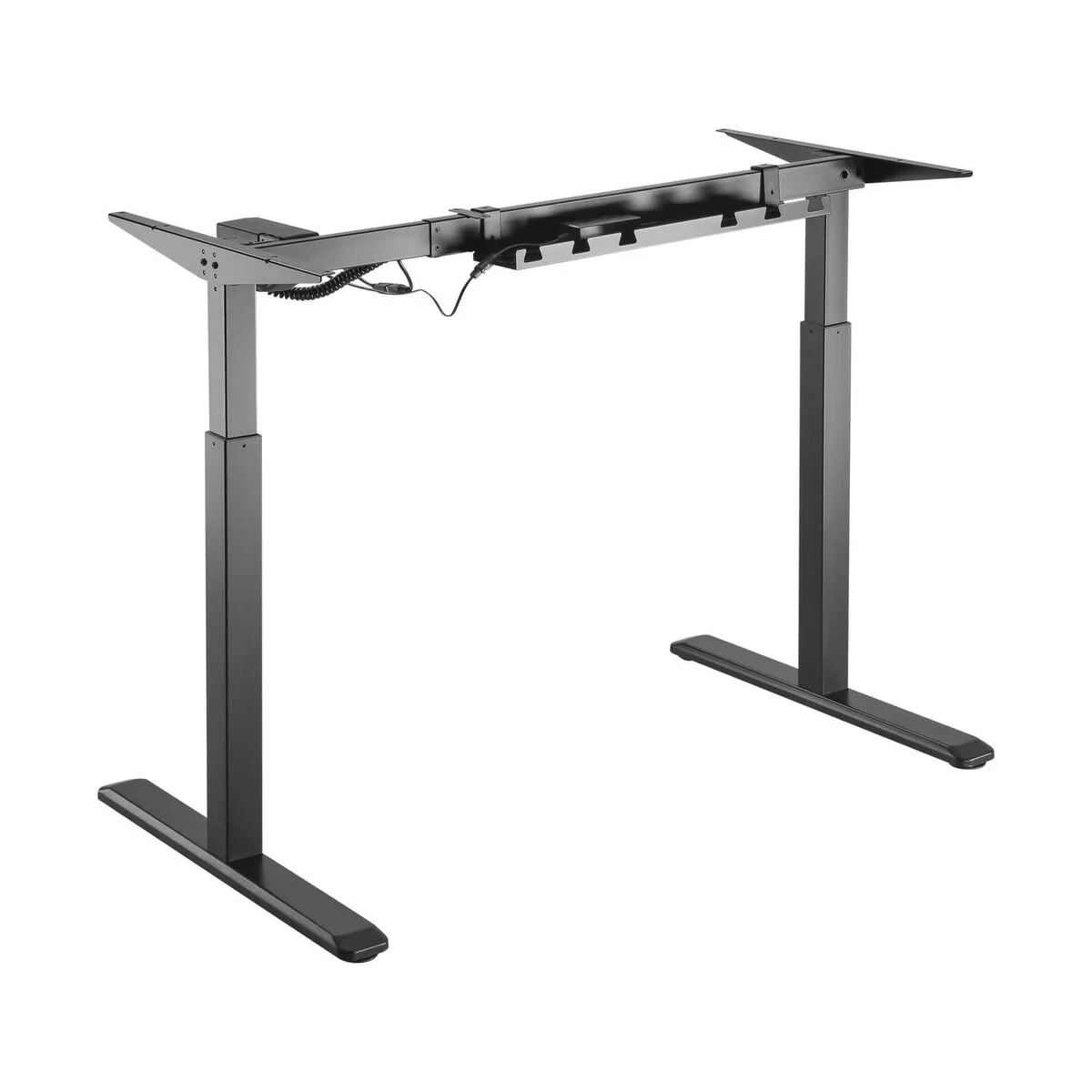 Soporte de Escritorio Motorizado Aisens DF01B-079 Negro Acero