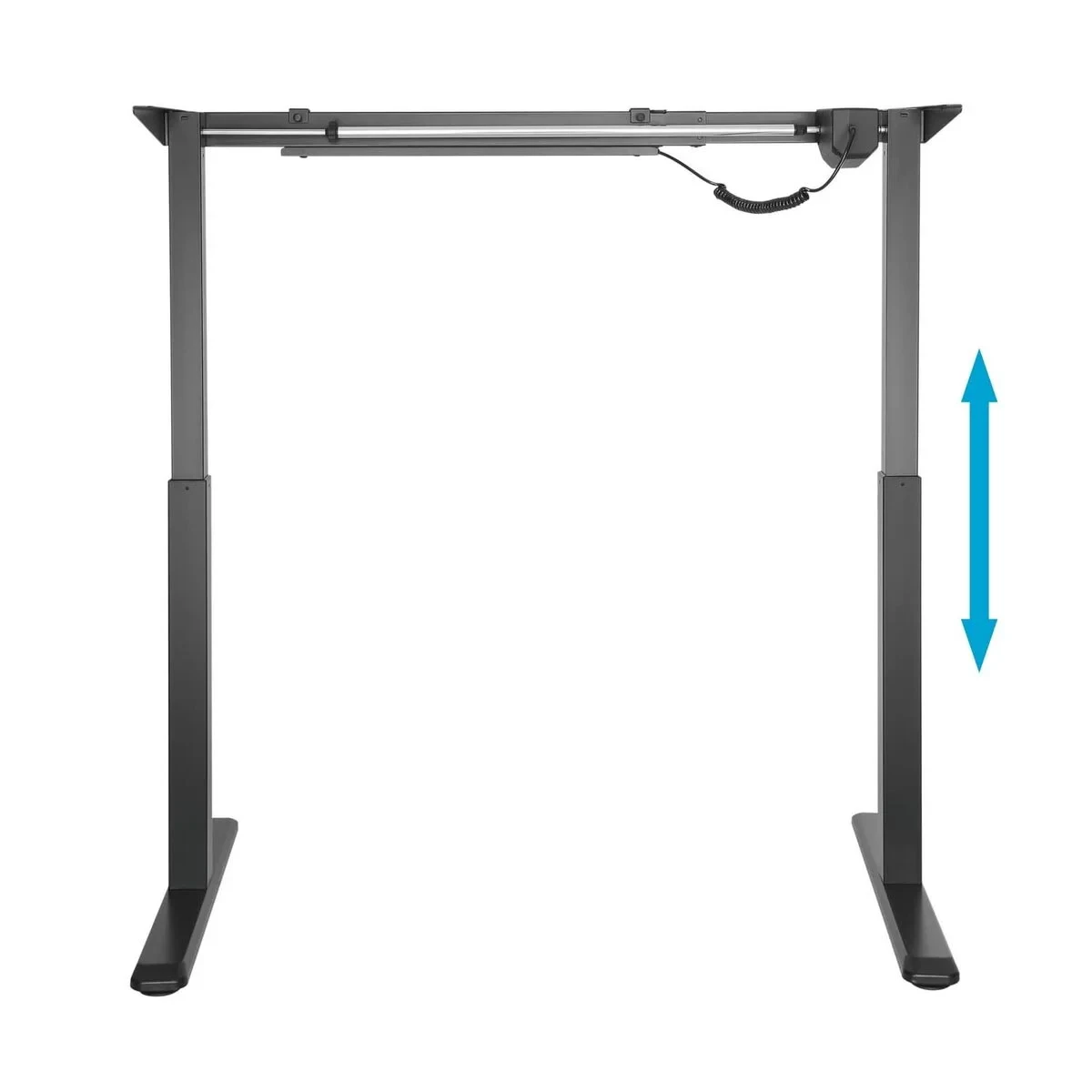 Soporte de Escritorio Motorizado Aisens DF01B-079 Negro Acero
