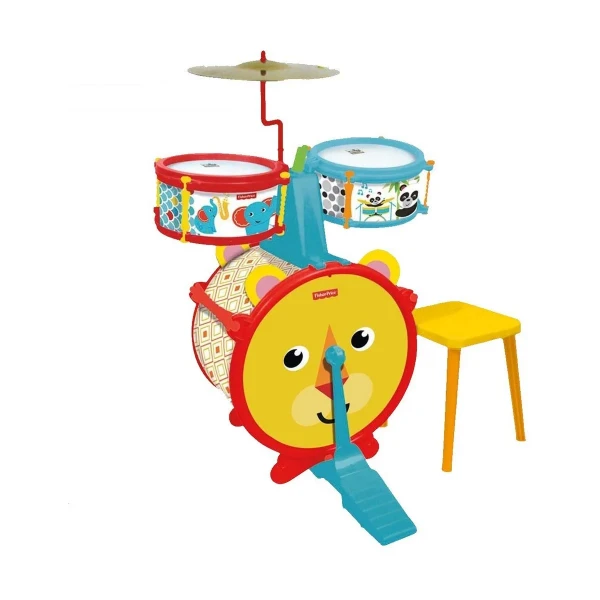 Batería Musical Fisher-Price   Plástico 55 x 38 x 36 cm Animales