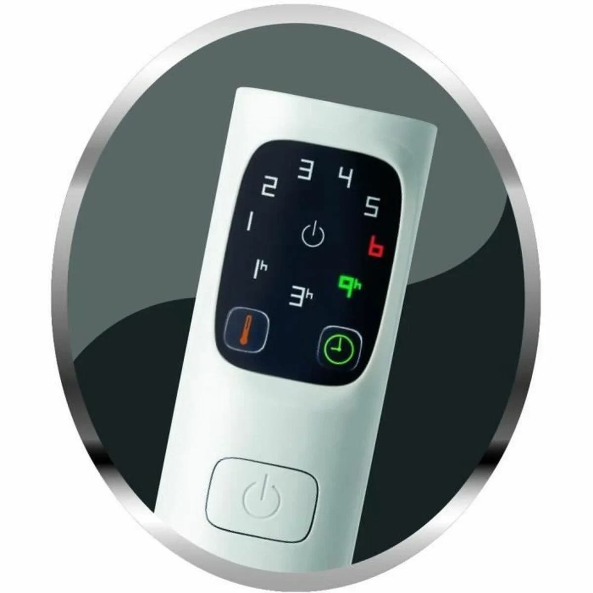 Manta Eléctrica IMETEC 16775 Gris Blanco/Gris