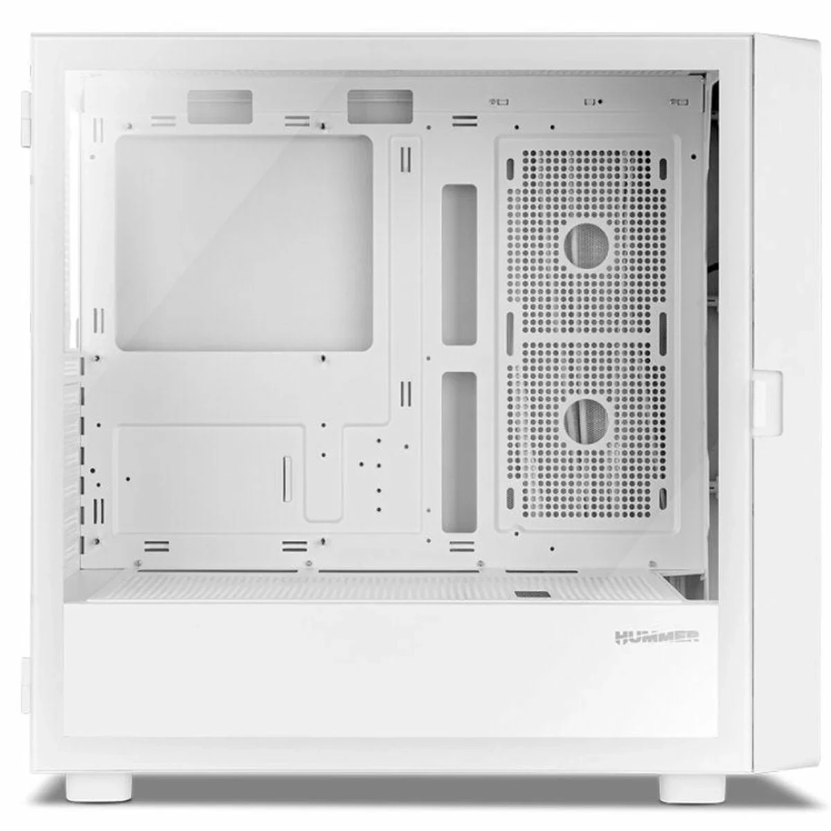 Caja Semitorre ATX Nox-Xtreme NXHUMMERBIOSW Negro