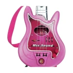 Guitarra Infantil Reig Micrófono Rosa