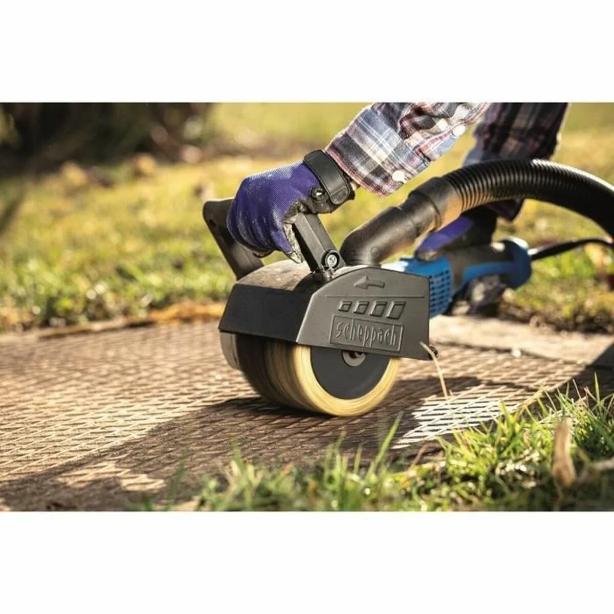 Cepillo para renovador de superficies Scheppach MRS1300 Metal