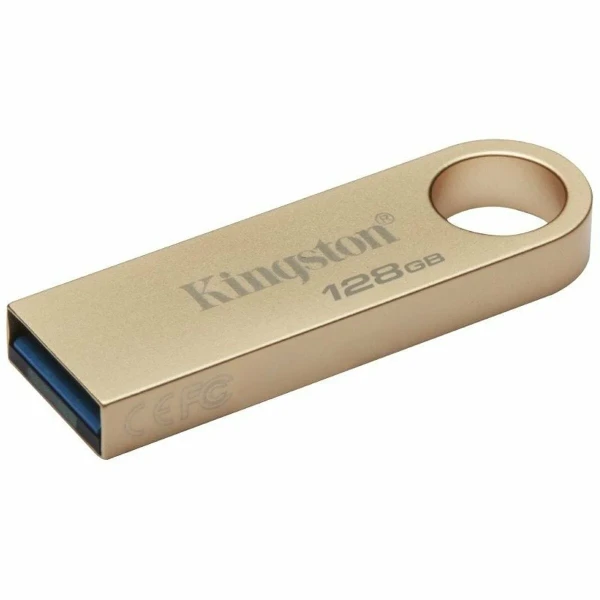 Memoria USB Kingston DataTraveler SE9 G3 USB 3.2 128 GB Dorado