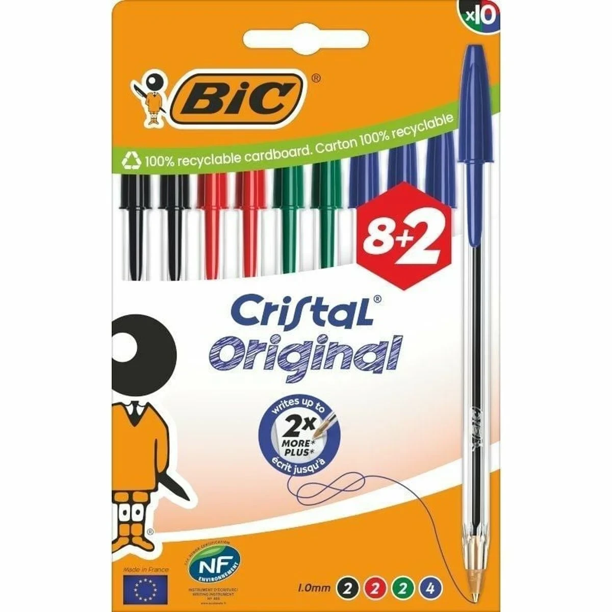 Set de Bolígrafos Bic Cristal Original 516355