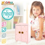 Armario Woomax Muñecas Rosa