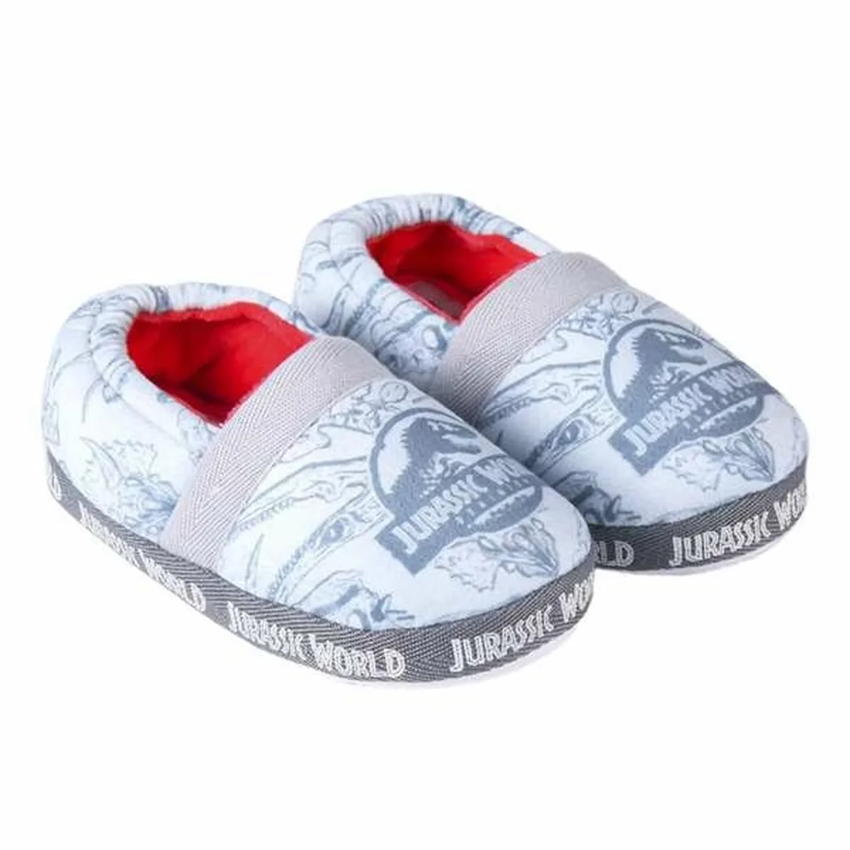 Zapatillas de Estar por Casa Jurassic Park Gris claro 28-29