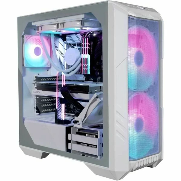Caja Semitorre ATX Cooler Master HAF 500 Blanco