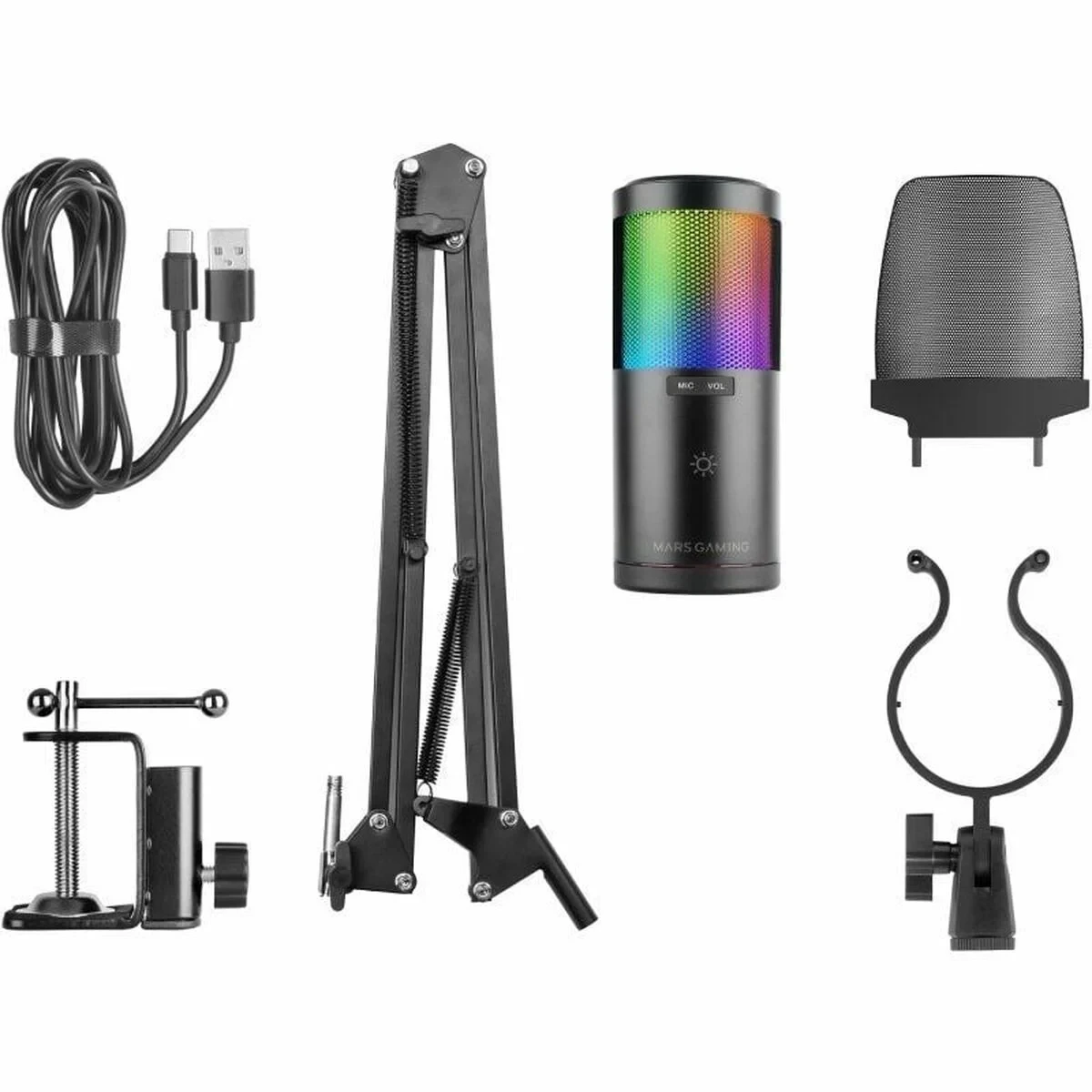 Micrófono Mars Gaming MMICSC
