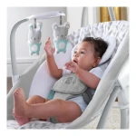 Mecedora Ingenuity 2-in-1 Swing Lounger - Raylan Gris Blanco