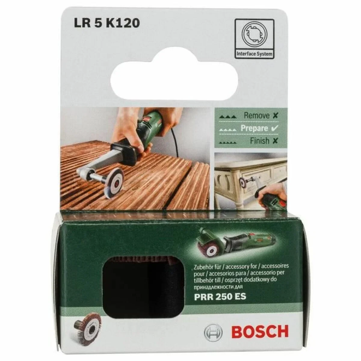 Cepillo Abrasivo BOSCH PRR 250 ES/Texoro 120 g