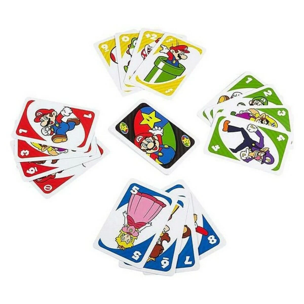 Juego de Cartas UNO Super Mario Mattel DRD00