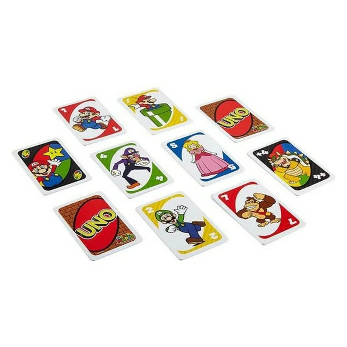 Juego de Cartas UNO Super Mario Mattel DRD00