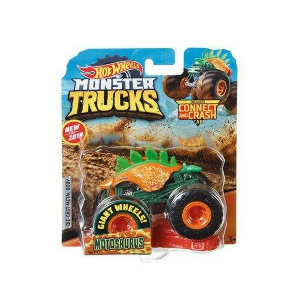 Coche Monster Trucks Mattel FYJ44 1:64 (Reacondicionado B)