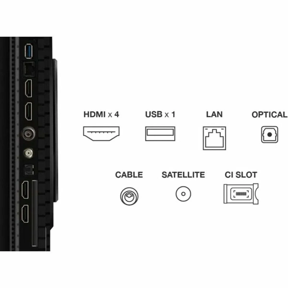 Smart TV TCL 65P8K 65" 4K Ultra HD LED HDR D-LED QLED