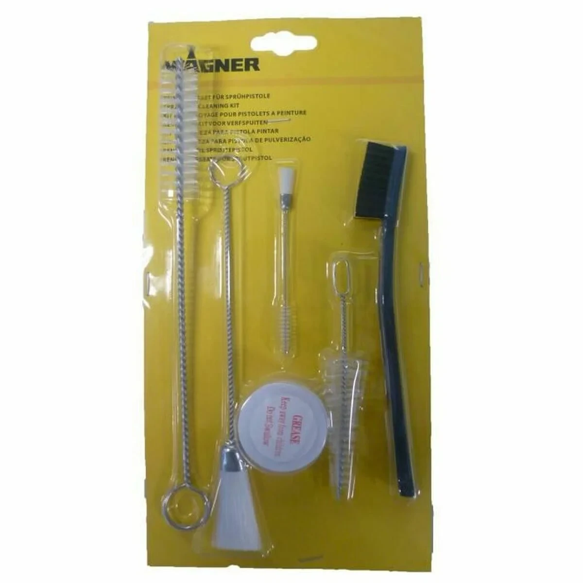 Set de Limpieza Wagner 2354639 Pistola de pintar 6 Piezas