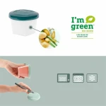 Set de Fiambreras Babymoov A004318 Blanco Multicolor 250 ml (6 Unidades)