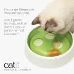 Juguete para gatos Catit Senses 2.0 Ball Dome Verde 24 x 24 x 8 cm