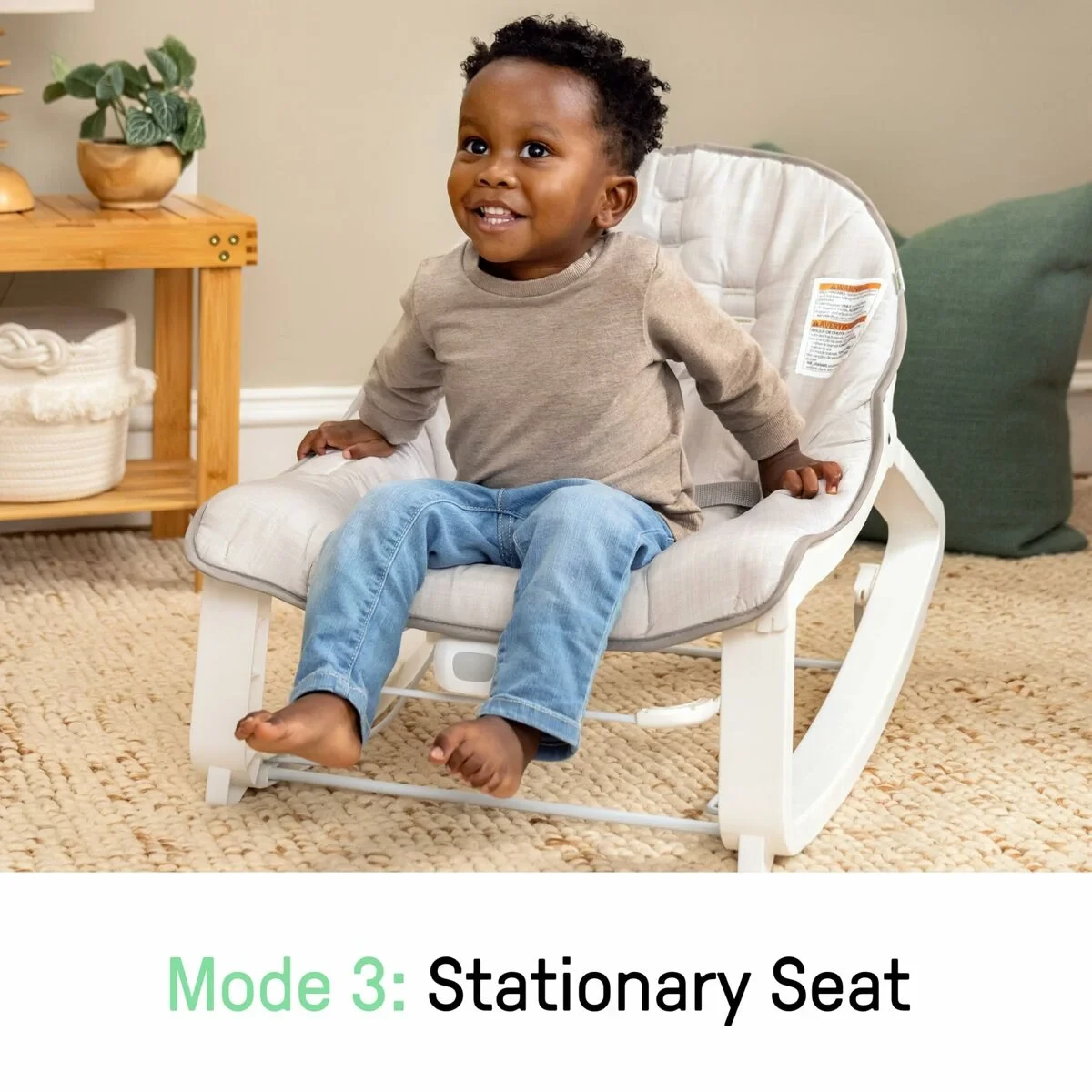 Hamaca para Bebé Ingenuity Blanco Gris