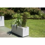 Jardinera EDA EDA Graphit Blanco Polipropileno Plástico 99,5 x 39 x 43 cm