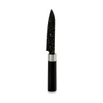 Cuchillo Pelador Kinvara Negro Acero Inoxidable Plástico 2,5 x 20,5 x 1,7 cm 20,5 x 1,7 x 2,5 cm Mármol (12 Unidades)