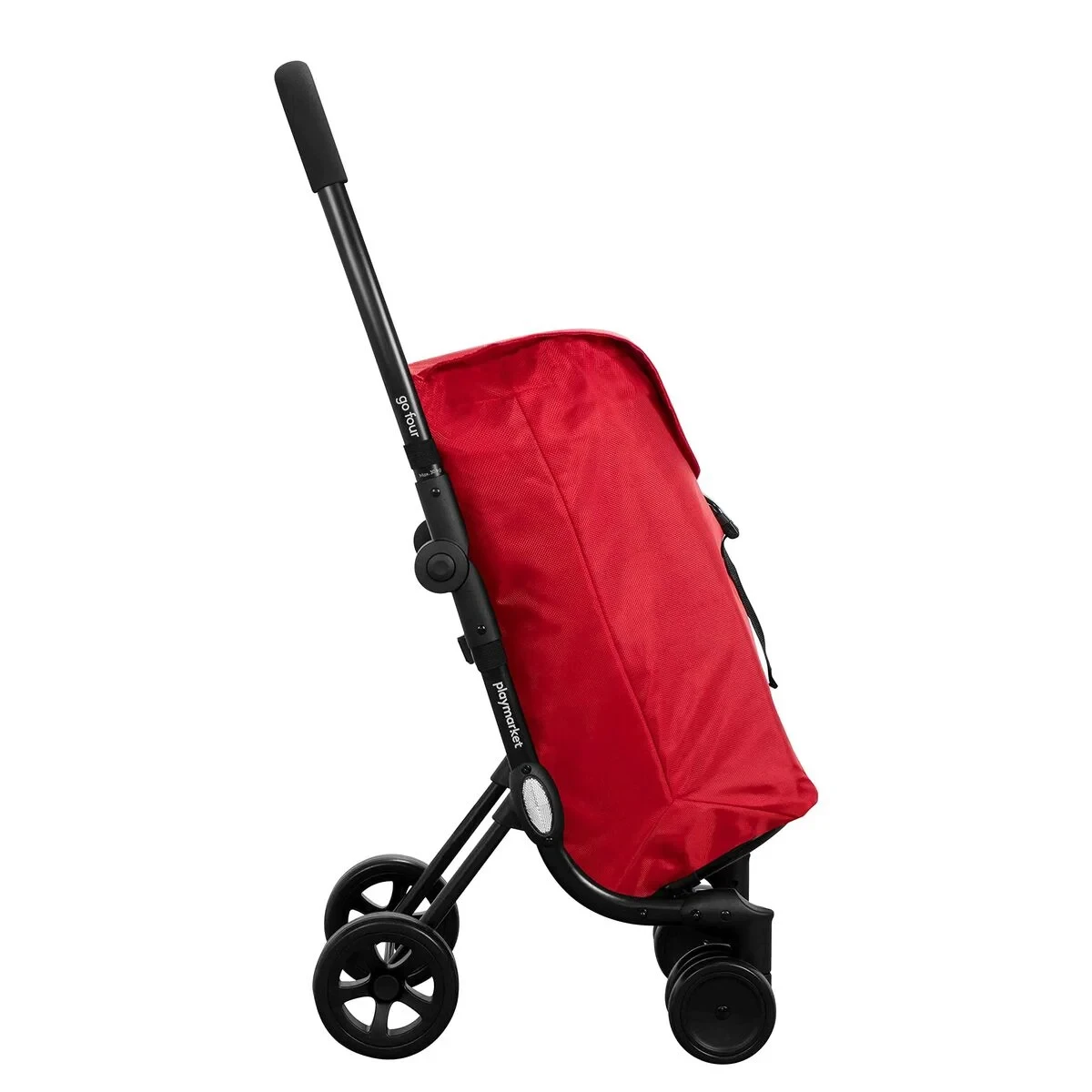 Carro de Compra Playmarket 24917 277 GO4 Rojo (43,5 L)